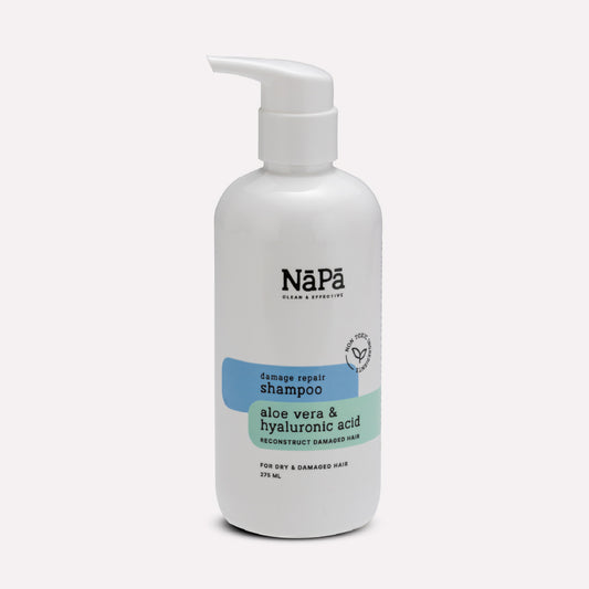 Damage Repair Shampoo - Hyaluronic Acid and Aloe Vera